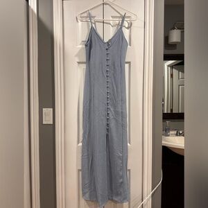 Light blue midi dress